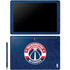 NBA Washington Wizards Blue Distressed Galaxy Book 12in Skin